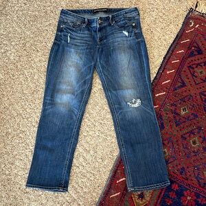 Expressed cropped skinny jeans
